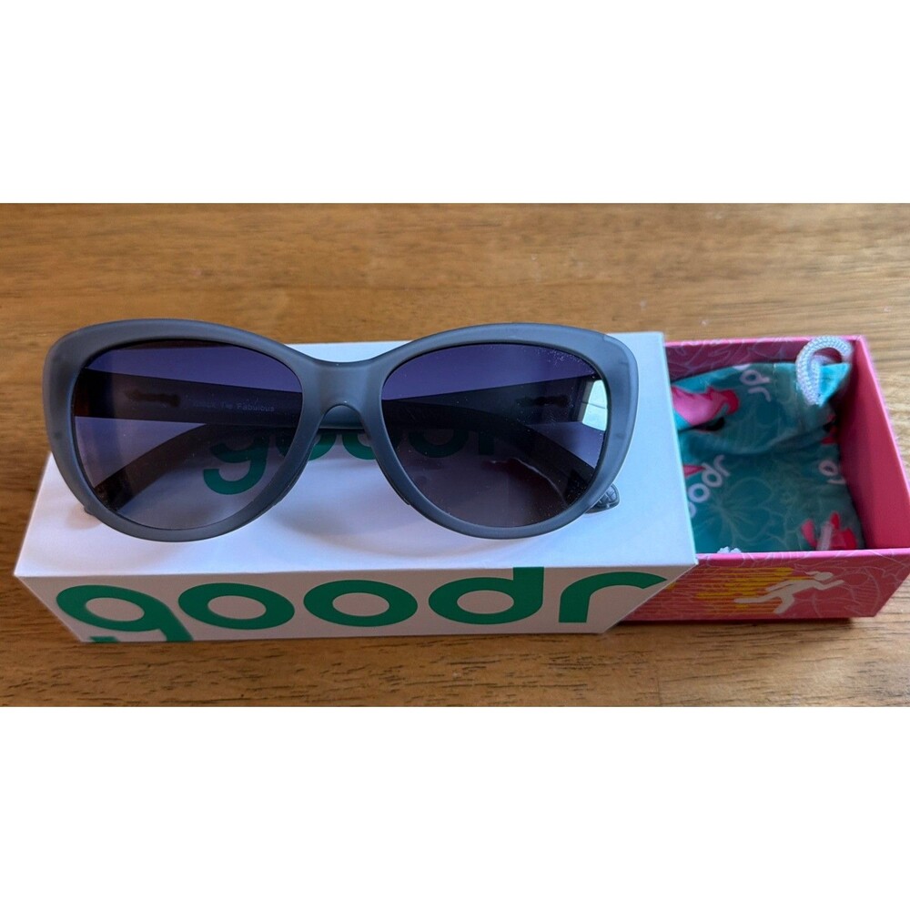 Goodr GG Black Tie Fabulous Sunglasses Black New In Box
